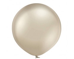 Baloni metāliski, hroma, zelta, mandeļu, Belbal, 60 cm, XL