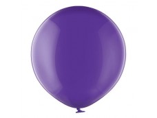 Baloni lillā, purpura, caurspīdīgi, 60cm, BELBAL