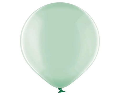 Baloni zaļi, caurspīdīgi, "ziepju burbuļi" 60cm, BELBAL