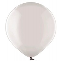 Baloni pelēki, caurspīdīgi, "ziepju burbuļi" 60cm, BELBAL