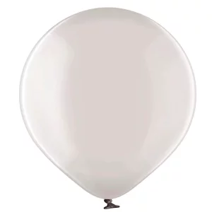 Baloni pelēki, caurspīdīgi, "ziepju burbuļi" 60cm, BELBAL
