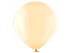 Baloni oranži, caurspīdīgi, "ziepju burbuļi" 60cm, BELBAL