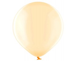 Baloni oranži, caurspīdīgi, "ziepju burbuļi" 60cm, BELBAL