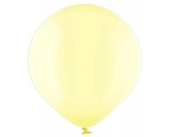 Baloni dzelteni, caurspīdīgi, "ziepju burbuļi" 60cm, BELBAL