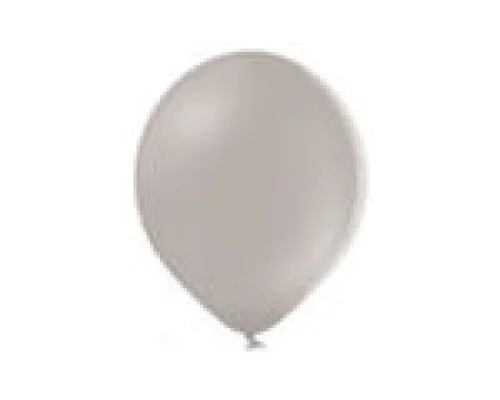 Baloni 23cm, pelēki, gaiši, BELBAL, 100 gab.