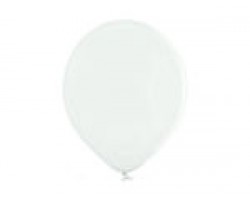 Baloni 26cm, balti, BELBAL, 100 gab.