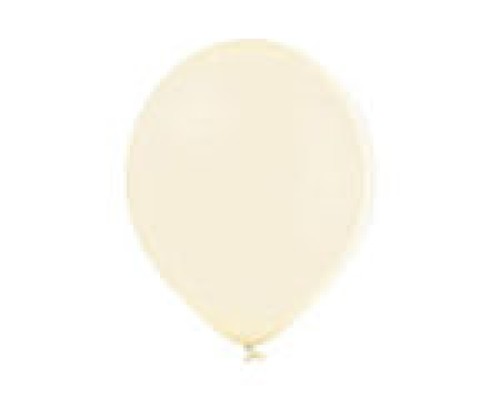 Baloni 26cm,  ziloņkaula, vaniļas, BELBAL, 100 gab.