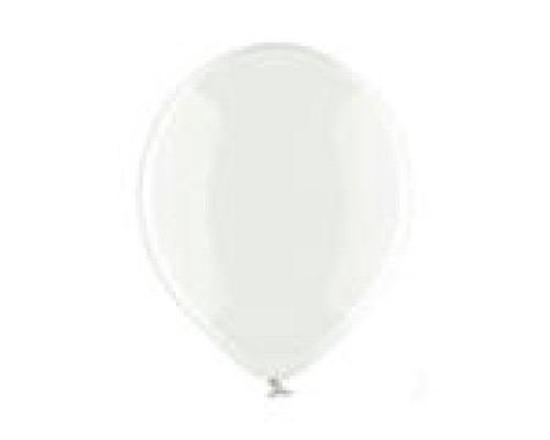Baloni 26cm, caurspīdīgi, bezkrāsaini, BELBAL, 100 gab.