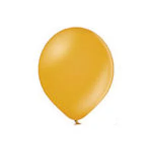 Baloni 26cm, pērļu, zelta, BELBAL, 100 gab.