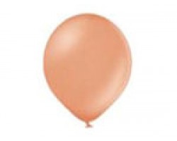 Baloni 26cm, pērļu, zelta, rozā, BELBAL, 100 gab.