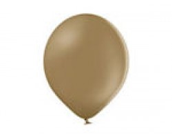 Baloni 26cm, brūni, mandeļu, BELBAL, 100 gab.