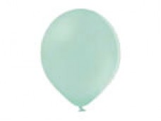 Baloni 26cm, zaļi, mint, maigi, BELBAL, 100 gab.
