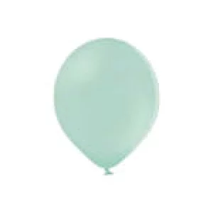 Baloni 26cm, zaļi, mint, maigi, BELBAL, 100 gab.