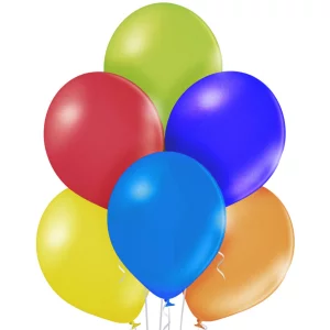 Baloni 26cm, mix, pērļu, BELBAL, 100 gab. Baloni 26cm, mix, pērļu, BELBAL, 100 gab.