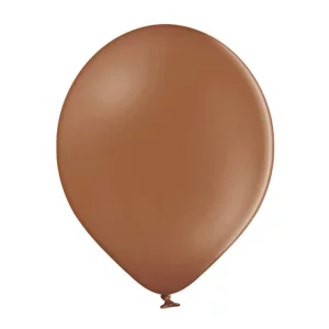 Baloni 26cm, brūni, moka, BELBAL, 100 gab.