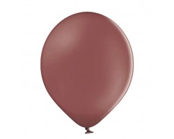 Baloni 26cm, brūni, sarkanīgi (burlwood), BELBAL, 100 gab.