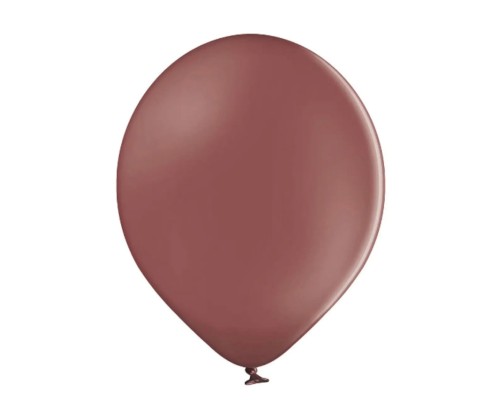 Baloni 26cm, brūni, sarkanīgi (burlwood), BELBAL, 100 gab.
