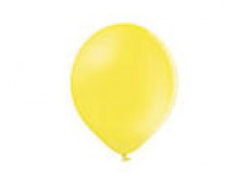 Baloni 13cm, dzelteni, citronu, BELBAL, 100 gab.