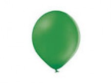 Baloni 13cm, zaļi, lapu, BELBAL, 100 gab.