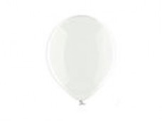 Baloni 13cm, caurspīdīgi, bezkrāsaini, BELBAL, 100 gab.