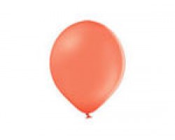 Baloni 13cm, sarkani, koraļu, BELBAL, 100 gab.