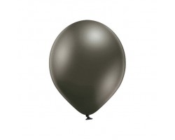 Baloni metāliski, hroma, sudraba, tumši, Belbal, 13 cm
