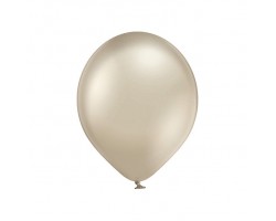 Baloni metāliski, hroma, zelta, mandeļu, Belbal, 13 cm