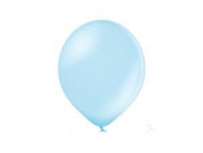 Baloni 13cm, pērļu, zili, gaiši, BELBAL, 100 gab.