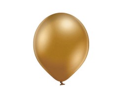 Baloni metāliski, hroma, zelta, tumša, BELBAL, 13cm
