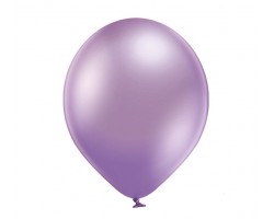 Baloni metāliski, hroma, lillā, Belbal, 30 cm
