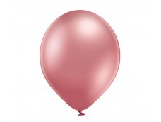 Baloni metāliski, hroma, rozā, Belbal, 30 cm