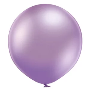 Baloni metāliski, hroma, lillā, Belbal, 90 cm, XXL Baloni metāliski, hroma, lillā, Belbal, 90 cm, XXL
