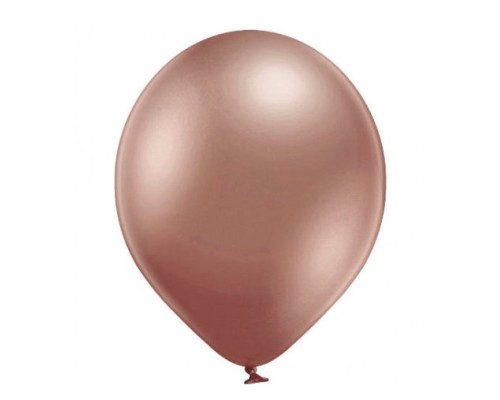 Baloni metāliski, hroma, zelta, rozā, Belbal, 30 cm