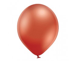 Baloni metāliski, hroma, sarkani, Belbal, 30 cm