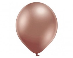 Baloni metāliski, hroma, zelta, rozā, BELBAL, 43 cm