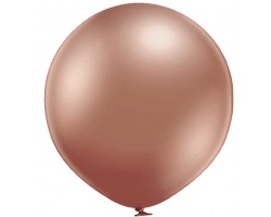 Baloni metāliski, hroma, zelta, rozā, Belbal, 90 cm, XXL