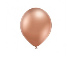 Baloni metāliski, hroma, zelta, rozā, Belbal, 13 cm, 100 gab.
