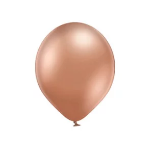 Baloni metāliski, hroma, zelta, rozā, Belbal, 13 cm, 100 gab.