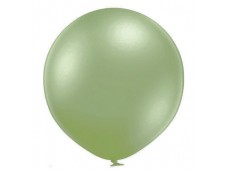 Baloni metāliski, hroma, zaļi, laima, Belbal, 60 cm, XL