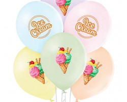 Baloni "Ice Cream" - saldējums, Belbal, 29cm