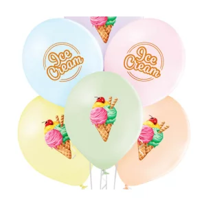 Baloni "Ice Cream" - saldējums, Belbal, 29cm
