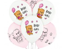 Baloni  mazuļiem "BABY GIRL", meitene, Belbal, 29cm