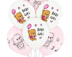 Baloni mazuļiem "BABY GIRL", meitene, Belbal, 29cm