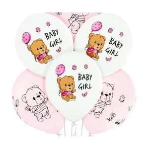 Baloni mazuļiem "BABY GIRL", meitene, Belbal, 29cm