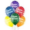Baloni "Happy Birthday!", Belbal, kristāla, 29cm