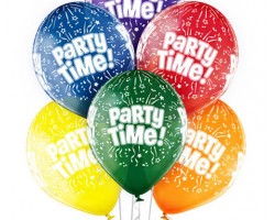 Baloni "Party Time" ballītes laiks, Belbal, 29cm