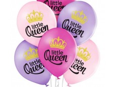 Baloni mazuļiem "Little Queen", Belbal, pastel, 29cm