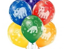 Baloni Dzīvnieki, "Zoo Animals", BelBal, 29cm Baloni Dzīvnieki, "Zoo Animals", BelBal, 29cm