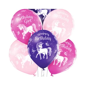 Baloni Vienradzis "Birthday", BelBal, 29cm