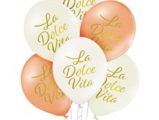 Baloni pērļu mix "La Dolce Vita", BelBal, 29cm Baloni pērļu mix "La Dolce Vita", BelBal, 29cm